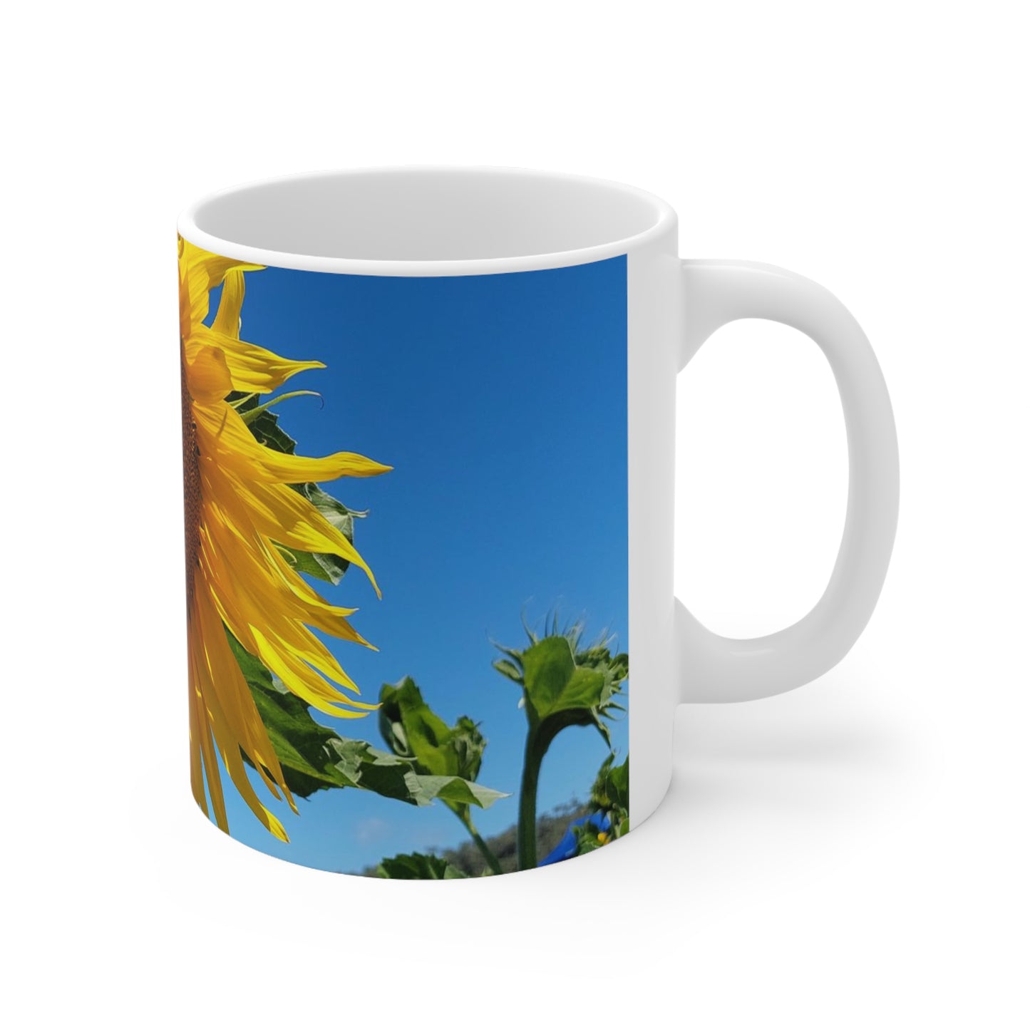 Sunflowers Ceramic Coffee Cup