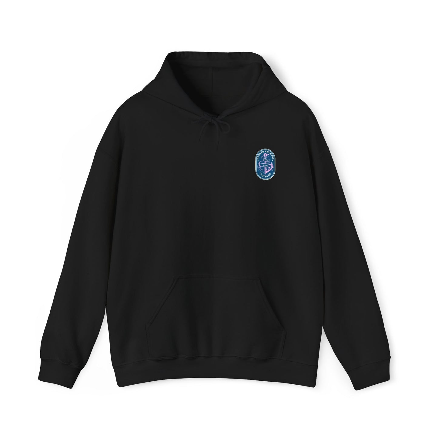 Unisex Heavy Blend Hoodie " No Bitchin,  Just Fishin"