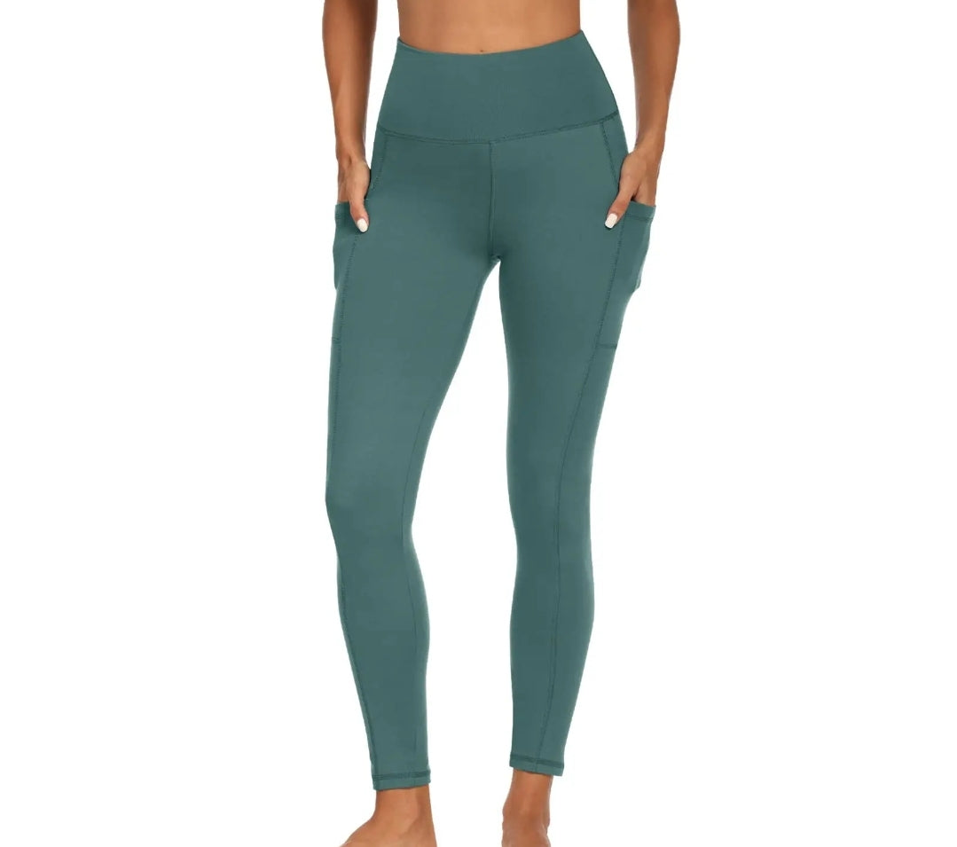 High Waisted, tummy control, breathable leggings, buttery soft.